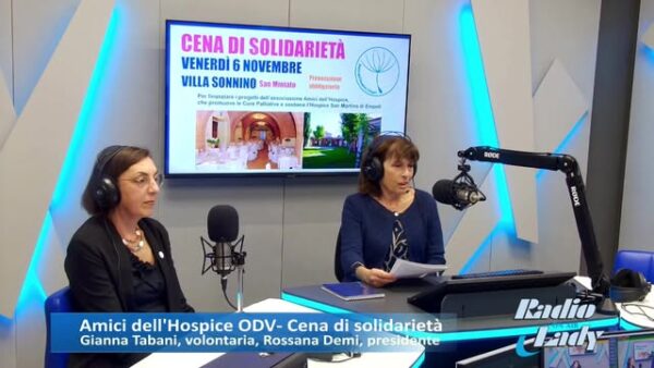 Su Radio Lady presentiamo la 𝐂𝐞𝐧𝐚 𝐒𝐨𝐥𝐢𝐝𝐚𝐥𝐞 𝐆𝐮𝐬𝐭𝐨 𝐞 𝐂𝐮𝐨𝐫𝐞 🍽💗 l’appuntamento speciale di venerdì…