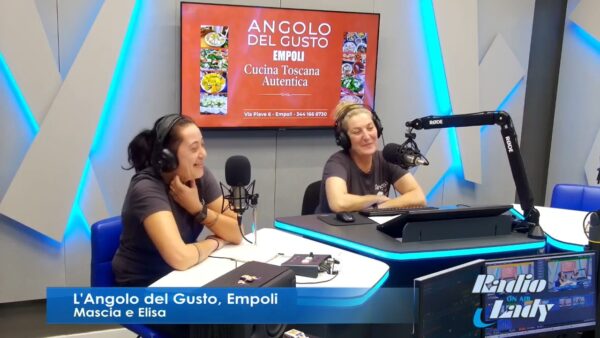 Su Radio Lady arriva 𝐋'𝐀𝐧𝐠𝐨𝐥𝐨 𝐝𝐞𝐥 𝐆𝐮𝐬𝐭𝐨 𝐄𝐦𝐩𝐨𝐥𝐢 ! 👩‍🍳🍽️ Con noi in studio 𝐥𝐚…