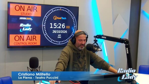 Cristiano Militello ci presenta: La Piena al Teatro Puccini a Firenze il 5 Novembre 2026âŠ